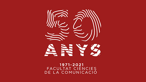 50 anys 1971-2021 Facultat Ciències de la Comunicació